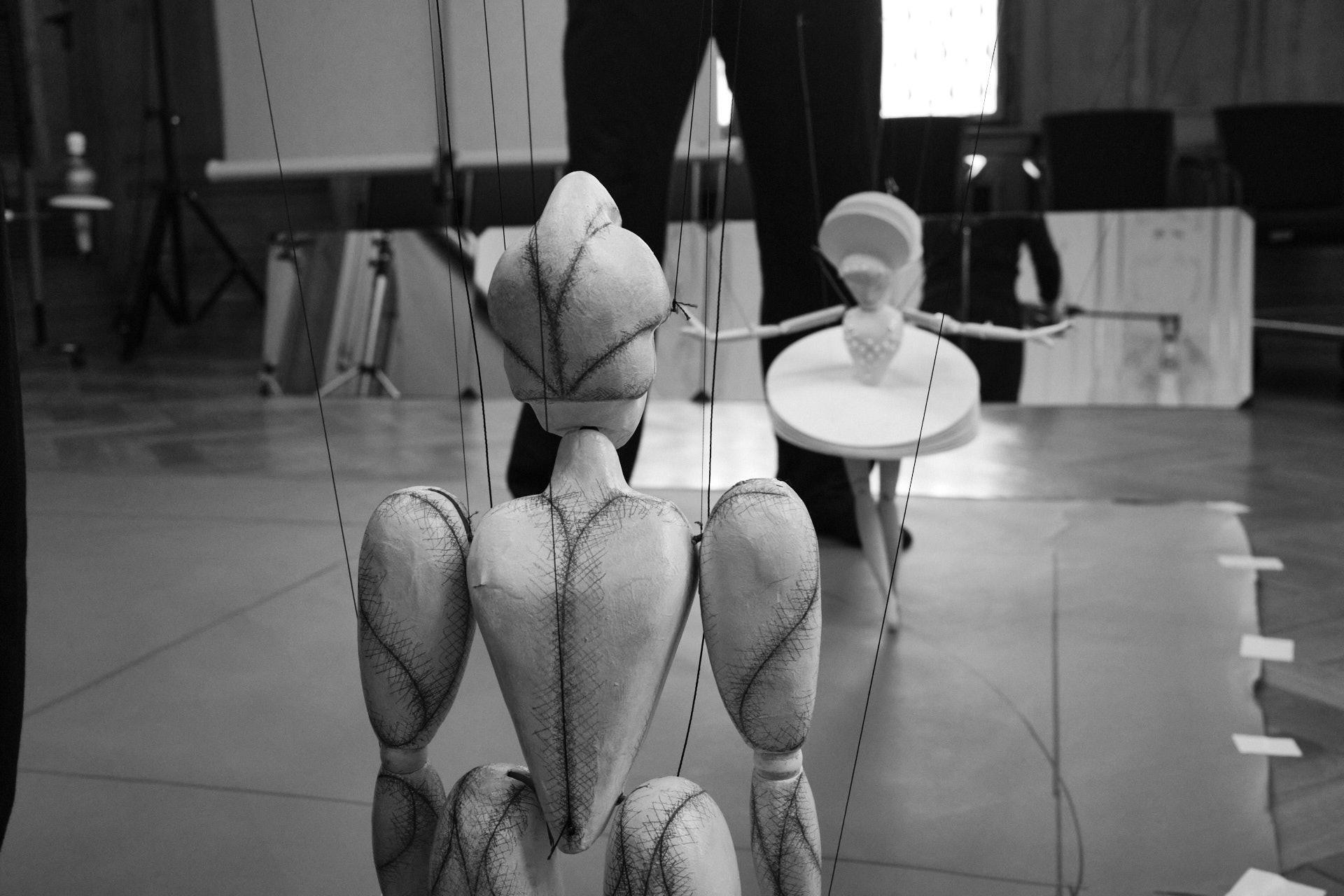 Zwei Marionetten - Foto: Thomas Steinberg